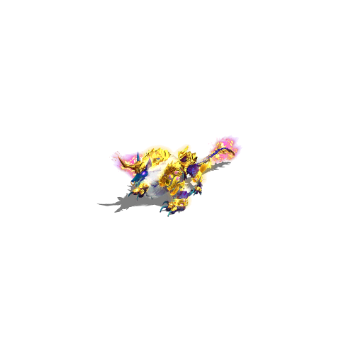 传奇金甲魔狼坐骑素材