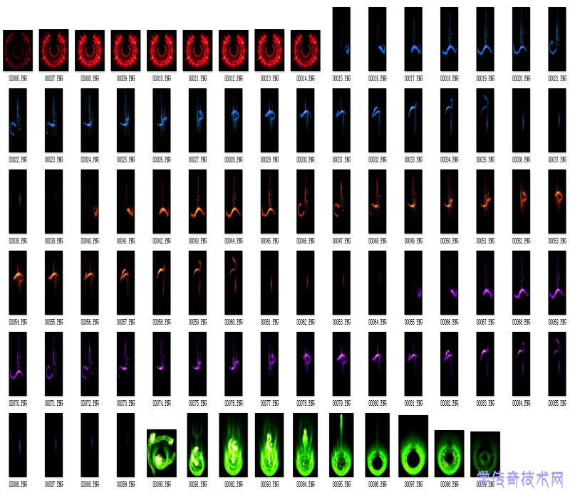 人物特效展示图